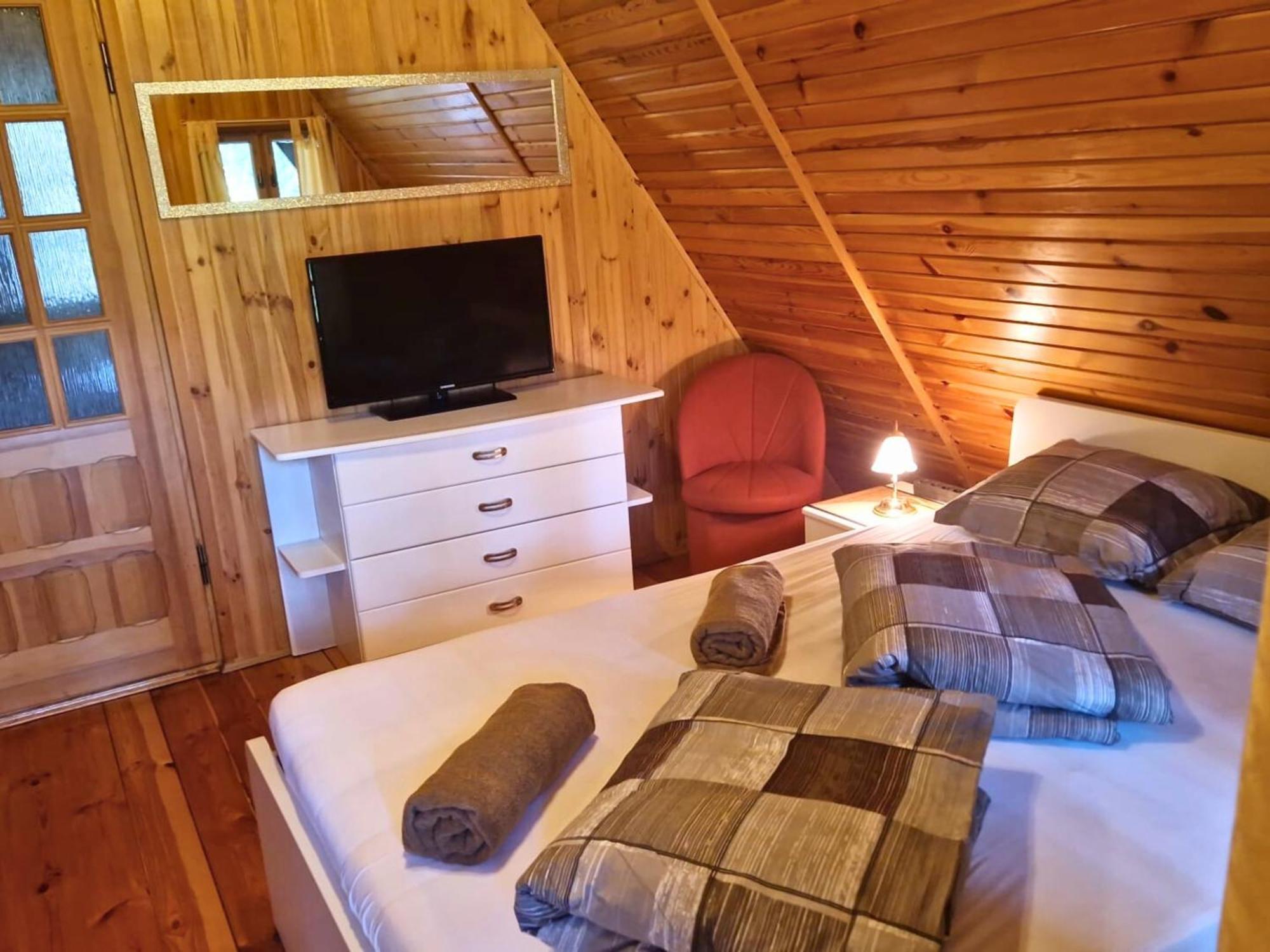 Ferienhaus Marianna Am See Mit Gratis Sauna, Ruderboot & Wlan Krzywonoga Exterior photo